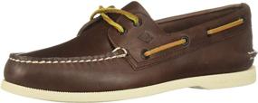 img 4 attached to 👞 Sperry Men's Burnished Brown 2 Eye Shoes: Loafers & Slip-Ons