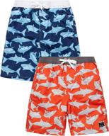 🩳 big chill boys swim trunks: stylish swimwear for boys via swim logo