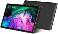 🔥 high-performance tablet 10.1 inch, android 10.0 with 32gb rom/128gb expansion, ips touch-screen, quad-core processor, dual sim 4g, 8000mah, bluetooth, gps, wifi - google gms certified logo