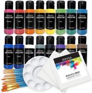 pixiss 5x5 inch canvases supplies painters logo