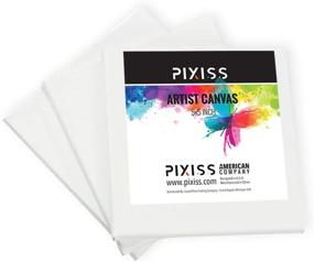 img 2 attached to Pixiss 5X5 Inch Canvases Supplies Painters