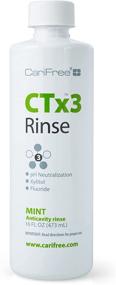 img 4 attached to 🦷 CariFree CTx3 Fluoride Rinse: Dentist Recommended Mint Anti-Cavity Solution (1-Pack)