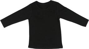 img 4 attached to 👕 Boys Girls Toddlers Sleeve Tops, Tees & Shirts by ToBeInStyle - Boys' Clothing