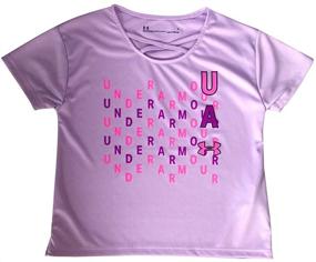 img 2 attached to Under Armour Toddler Fashion Purple Girls' Clothing for Active