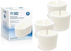 img 4 attached to 🌬️ Fette Filter - Humidifier Wicking Filter Compatible with MAF1, Fits Models MA0950, MA1200, MA1201, MA09500, MA12000, MA12001, MA12010 (Pack of 4)