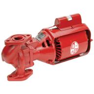 🔴 bell & gossett 106189 iron body circulator pump: efficient, reliable, red logo