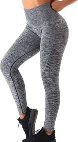 img 3 attached to SHIVASM High Waist Seamless Leggings - Women's Yoga 🩲 Pants for Workout & Activewear, Stretchy Squat-Proof & Tummy Control