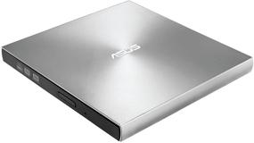 img 4 attached to 📀 ASUS ZenDrive Silver 13mm External DVD Burner Drive - M-Disc Support, Mac & Windows Compatible, Nero BackItUp, USB 2.0 & Type-C Cables included