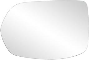 img 2 attached to 🔆 High-quality Heated Mirror Glass for Honda CR-V - Fit System 33268 Driver Side Mirror (with Backing Plate) - Dimensions: 4 15/16" x 7 7/16" x 7 11/16