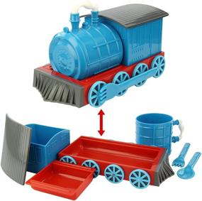 img 2 attached to 🚂 Посуда Chew Chew Train от KidsFunwares: Увеличивая веселье во время еды для детей