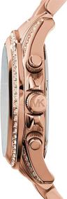 img 2 attached to Stunning Timepiece for Women: Michael Kors Blair Rose Gold-Tone Watch MK5263