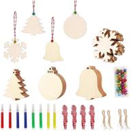 christmas ornaments unfinished hanging decorations 标志