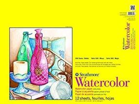 img 3 attached to Strathmore 360-11 300 Series Watercolor 🎨 Pad, Cold Pressed, 11x15 Inches, 12 Sheets