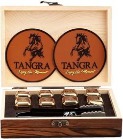 img 3 attached to 🥃 Chill in Style: Whiskey Stainless Cubes for the Perfect Reusable Chilling Experience with TANGRA