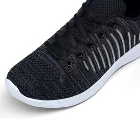 img 2 attached to Vostey Men's Tennis Shoes Running Sneakers Athletic Walking Gym Shoes for Men