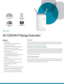 img 1 attached to D-Link DAP-1620 AC1200 Wi-Fi Range Extender