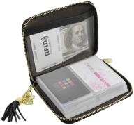 genuine security men's wallets and card organizers with lächeln blocking feature logo