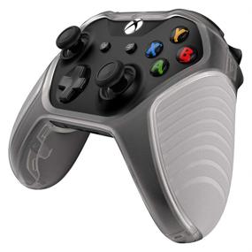 img 4 attached to 🎮 OtterBox Xbox One Wireless Controller Shell - DREAMSCAPE (Trans White/Oyster Mushroom/Silver Metallic)