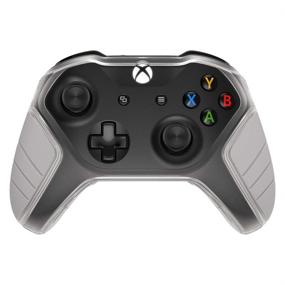 img 3 attached to 🎮 OtterBox Xbox One Wireless Controller Shell - DREAMSCAPE (Trans White/Oyster Mushroom/Silver Metallic)