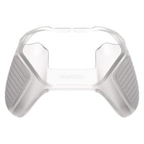 img 2 attached to 🎮 OtterBox Xbox One Wireless Controller Shell - DREAMSCAPE (Trans White/Oyster Mushroom/Silver Metallic)
