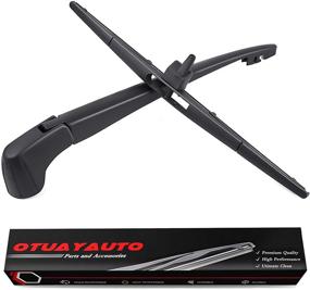 img 4 attached to 🪓 OTUAYAUTO Factory OEM Style Rear Windshield Wiper Arm Blade Set for Honda Pilot 2009-2015 - Replacing 76730SZAA02