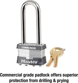 img 1 attached to 🔒 Secure Your Outdoor Spaces with Master Lock 1KALJ Outdoor Padlock - 1 Pack