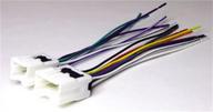 scosche nn03b nissan power/speaker connector & wire harness - color coded wires for easy aftermarket stereo installation (1995-2007 compatible) logo