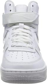 img 3 attached to 👟 Nike Air Force 1 High White/White-White (653998 100) - Perfect for Big Kids!