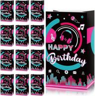 pieces music birthday goodie social logo