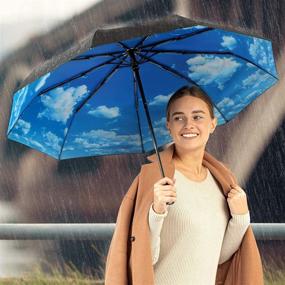 img 1 attached to ☂️ Windproof Coating for Repel Travel Umbrella