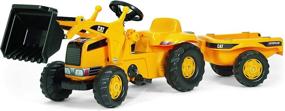 img 3 attached to 🚜 Rolly Toys Construction Pedal Tractor: The Ultimate Playtime Machine for Little Builders