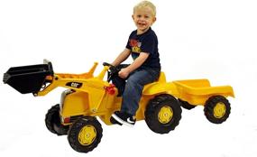 img 1 attached to 🚜 Rolly Toys Construction Pedal Tractor: The Ultimate Playtime Machine for Little Builders