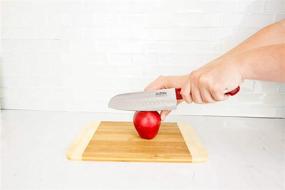 img 1 attached to 🍽️ 8 by 12-Inch Bamboo Cutting Board by Home Basics - Enhanced SEO