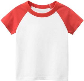 img 2 attached to 👕 ПТПюк Хлопковая майка с круглым вырезом: комфортная детская одежда на каждый день