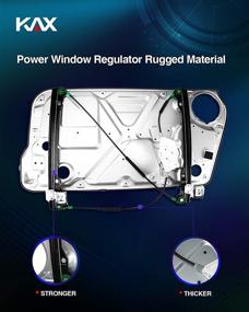 img 2 attached to KAX Regulator Equipment Replacement Compatible Replacement Parts for Window Regulators & Motors