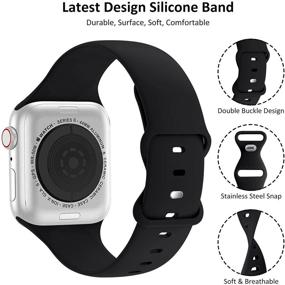 img 3 attached to Slimband Silicone Compatible Replacement Wristband