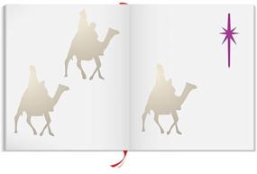 img 3 attached to 👑 Christmas Wisemen Stencil: Classic Religious Nativity Card Stencils for Painting Cards