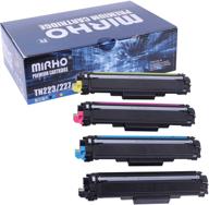 mirho compatible toner cartridge replacement – high-quality tn223 tn227 compatible with brother printers – 4-pack (1 black, 1 cyan, 1 yellow, 1 magenta) – perfect for hl-l3210cw, hl-l3230cdw, hl-l3270cdw, mfc-l3730cdn, dcp-l3510cdw logo