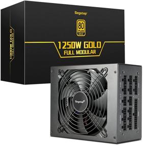 img 4 attached to 💡 Блок питания Segotep 1250W полностью модульный с эффективностью 80+ Gold и умным вентилятором 140 мм для улучшенной производительности