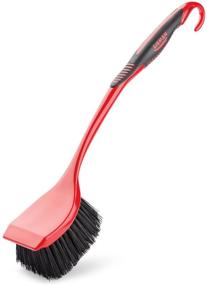 img 1 attached to Long-Handled Libman Utility Brush for Easy Cleaning