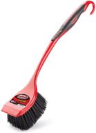 long-handled libman utility brush for easy cleaning logo