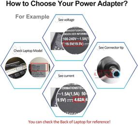 img 2 attached to High-Performance 65W Adapter Charger for HP Pavilion DV Series, Compaq Presario, HP Spare - 18.5V 3.5A Power Cord