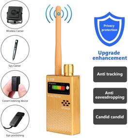 img 4 attached to 🕵️ Eilimy Anti-spy Wireless RF Signal Detector Set: Upgraded Enhanced Bug GPS Camera Signal Detector with Ultra-high Sensitivity for Detecting Hidden Camera GPS Tracker Wireless Signals