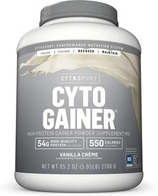 img 3 attached to 🥛 CYTOSPORT Cyto Gainer Protein Powder Review: Vanilla Shake, 54g Protein, 6 Pound