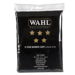 img 4 attached to 💈 Wahl Professional 5 Star Series Barber Cape - Water and Bleach Resistant, Polyester, Snap Closure - Ideal for Professional Barbers and Stylists - Model 97791