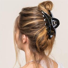 img 3 attached to BAHABY Non Slip Styling Accessories Ponytail