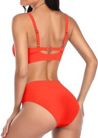 img 3 attached to 👙 Tempt Me Bowknot Swimsuits: Fashionable Women's Clothing for Beach and Pool