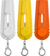 toodoo cap zappa cap shooters launchers beer bottle opener set with keychain - orange, yellow, and white - pack of 3 логотип