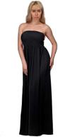 hde womens strapless dress sundress logo