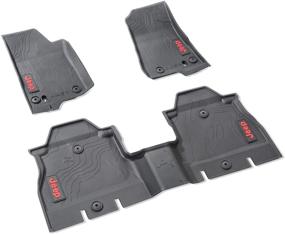 img 2 attached to 🧹 Top-rated Mopar OEM All Weather Floor Liners for Jeep Wrangler JL 4-Door (2019)